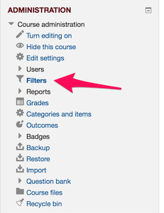 "Filter List"